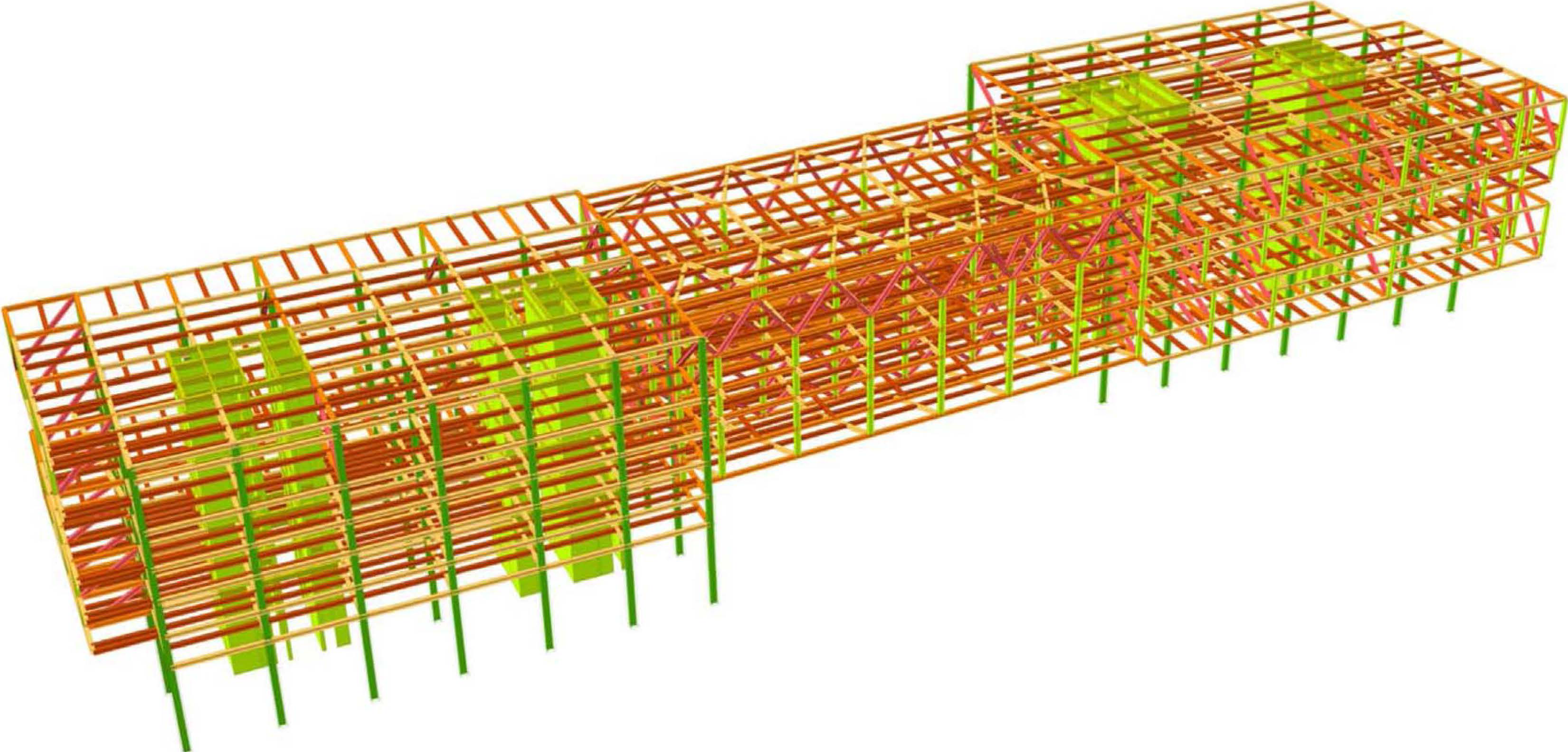 Mega Truss 모델링 사진